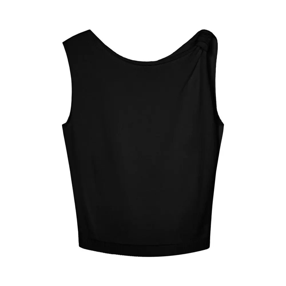 Топ Greek Style Black из хлопка
