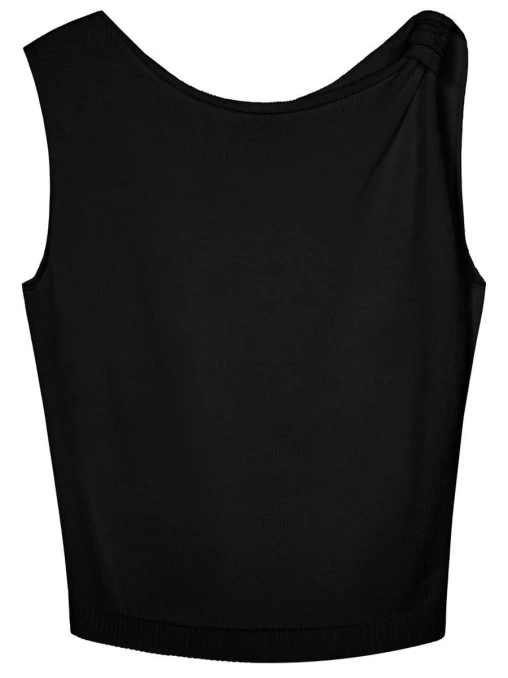 Топ Greek Style Black из хлопка Y.SO