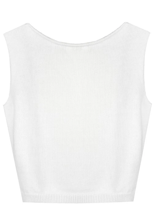 Топ Greek Style Milk из хлопка Y.SO