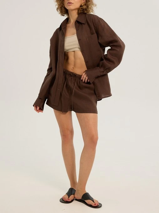 Рубашка Choco изо льна Y.SO