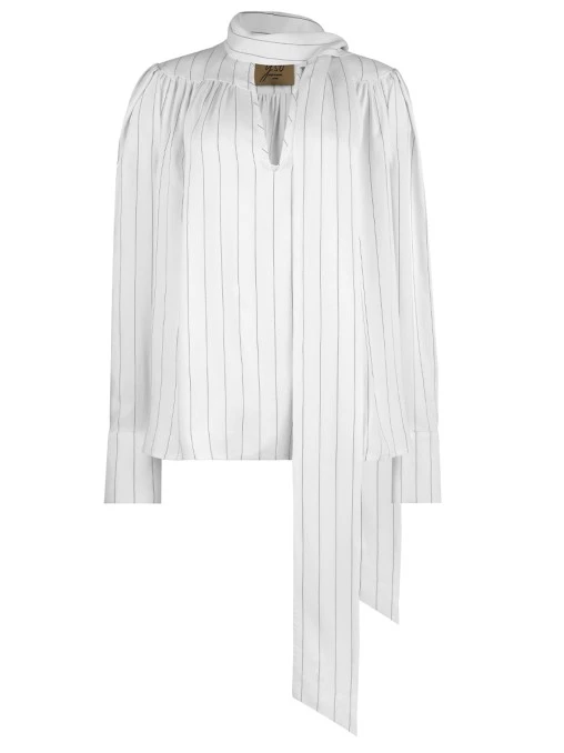 Блуза Stripes из вискозы Y.SO