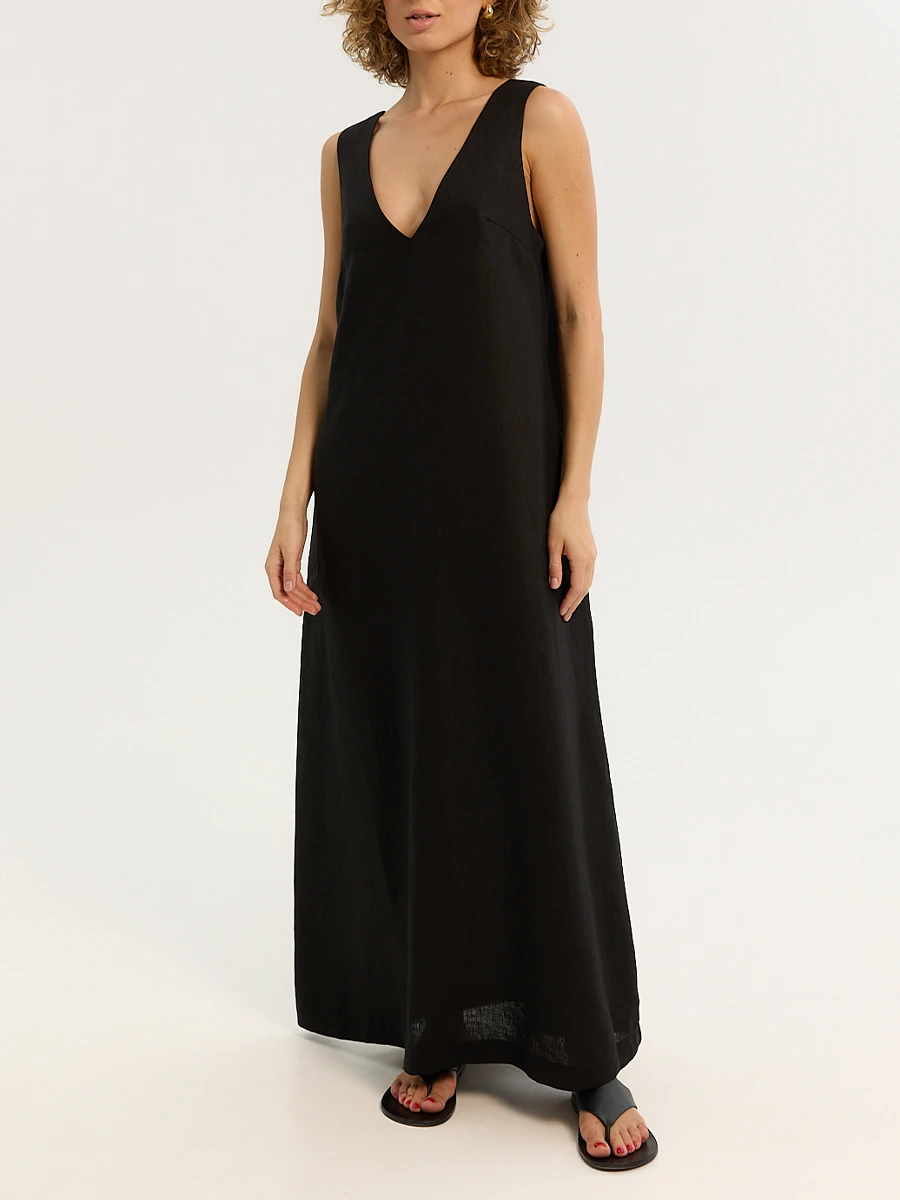 Платье Black изо льна