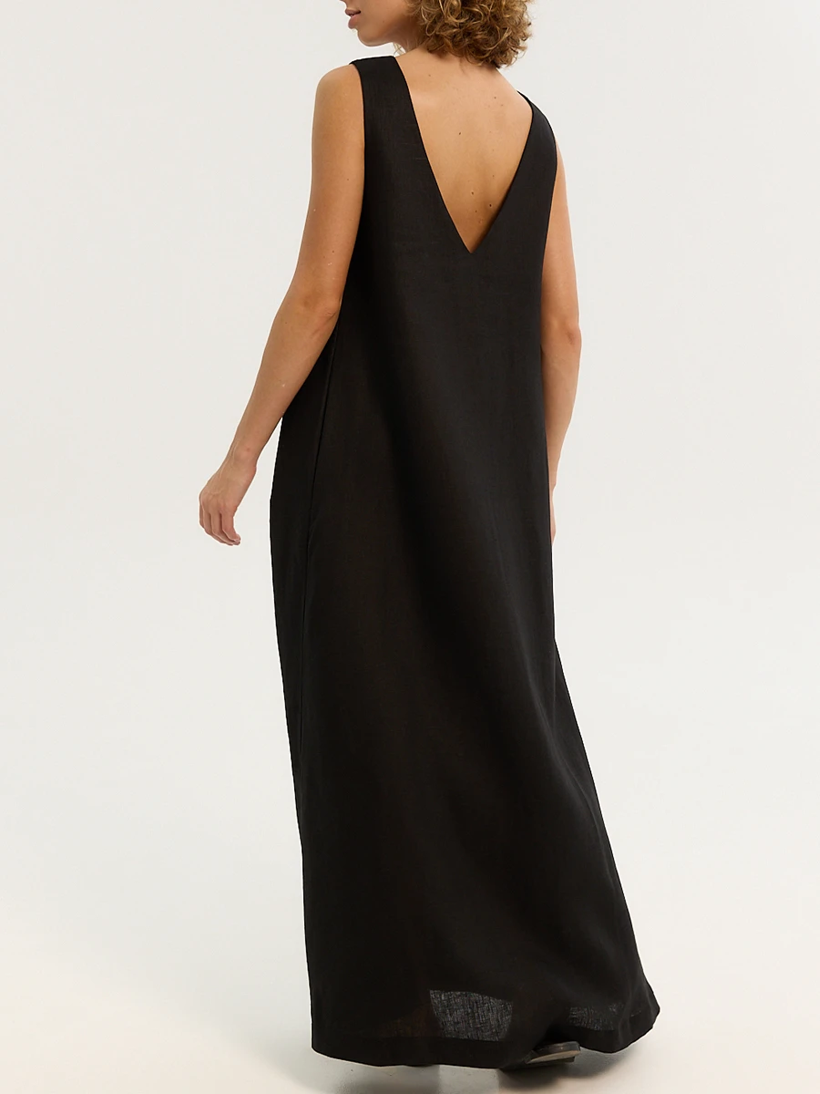 Платье Black изо льна