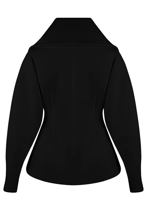 Жакет Zipper Black однотонный Y.SO