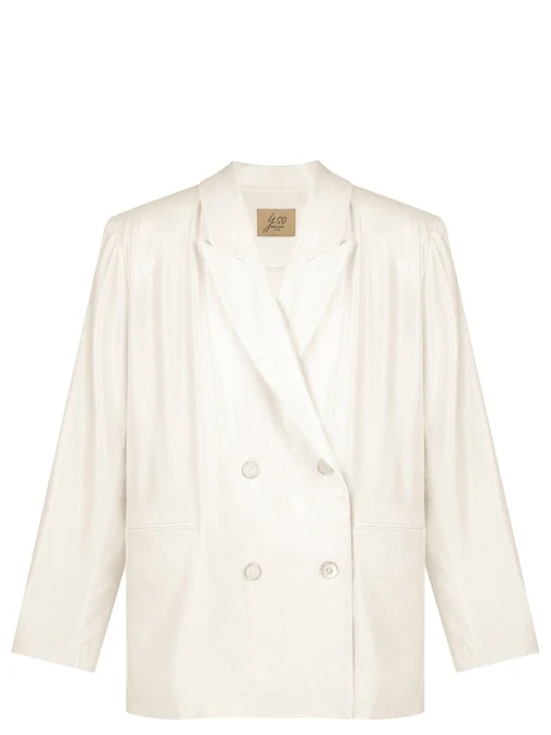 Жакет Pearl White изо льна Y.SO