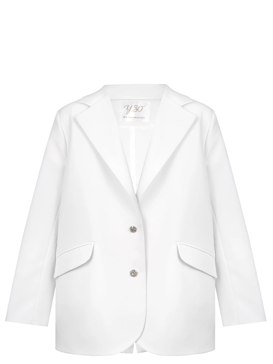 Пиджак Over White однобортный