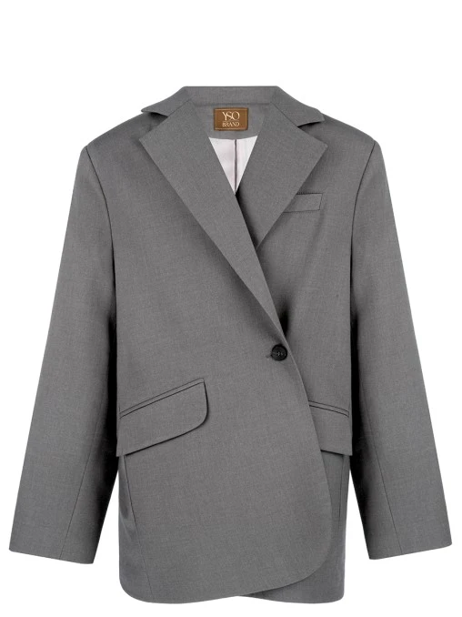 Жакет Over Grey однотонный Y.SO