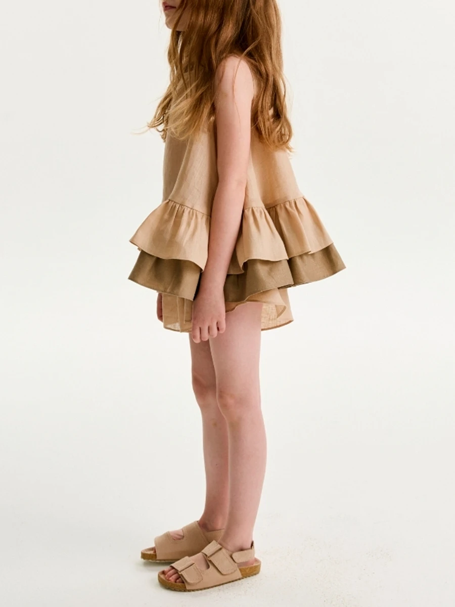 Комплект блуза и шорты