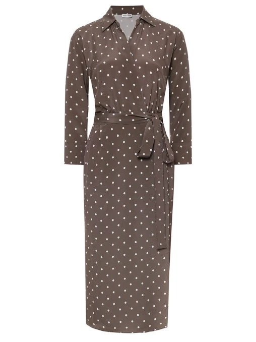 Платье из шелка и вискозы SASHAVERSE