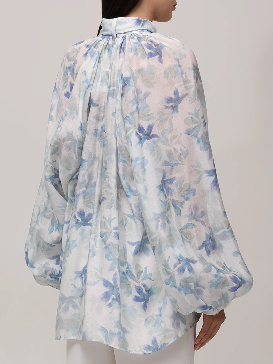 Блуза с принтом