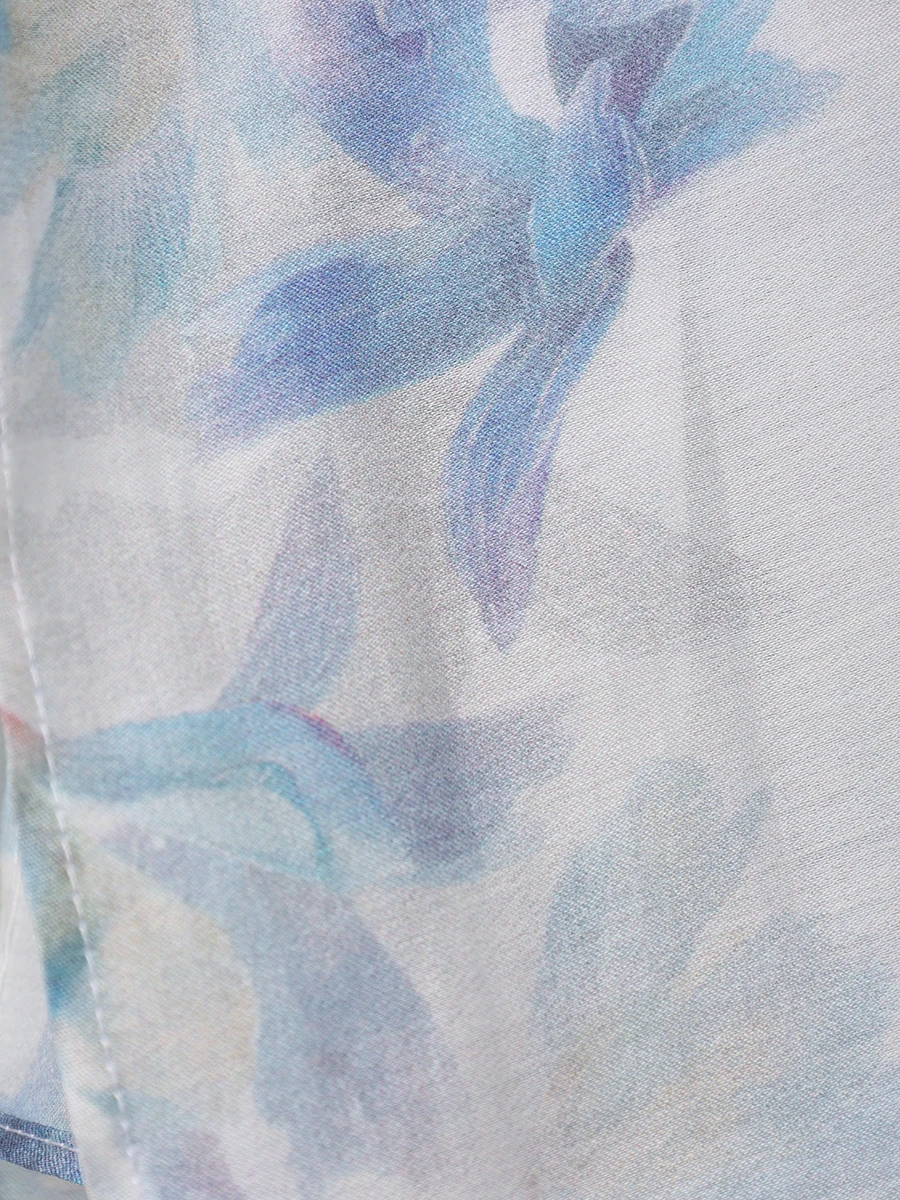 Блуза с принтом