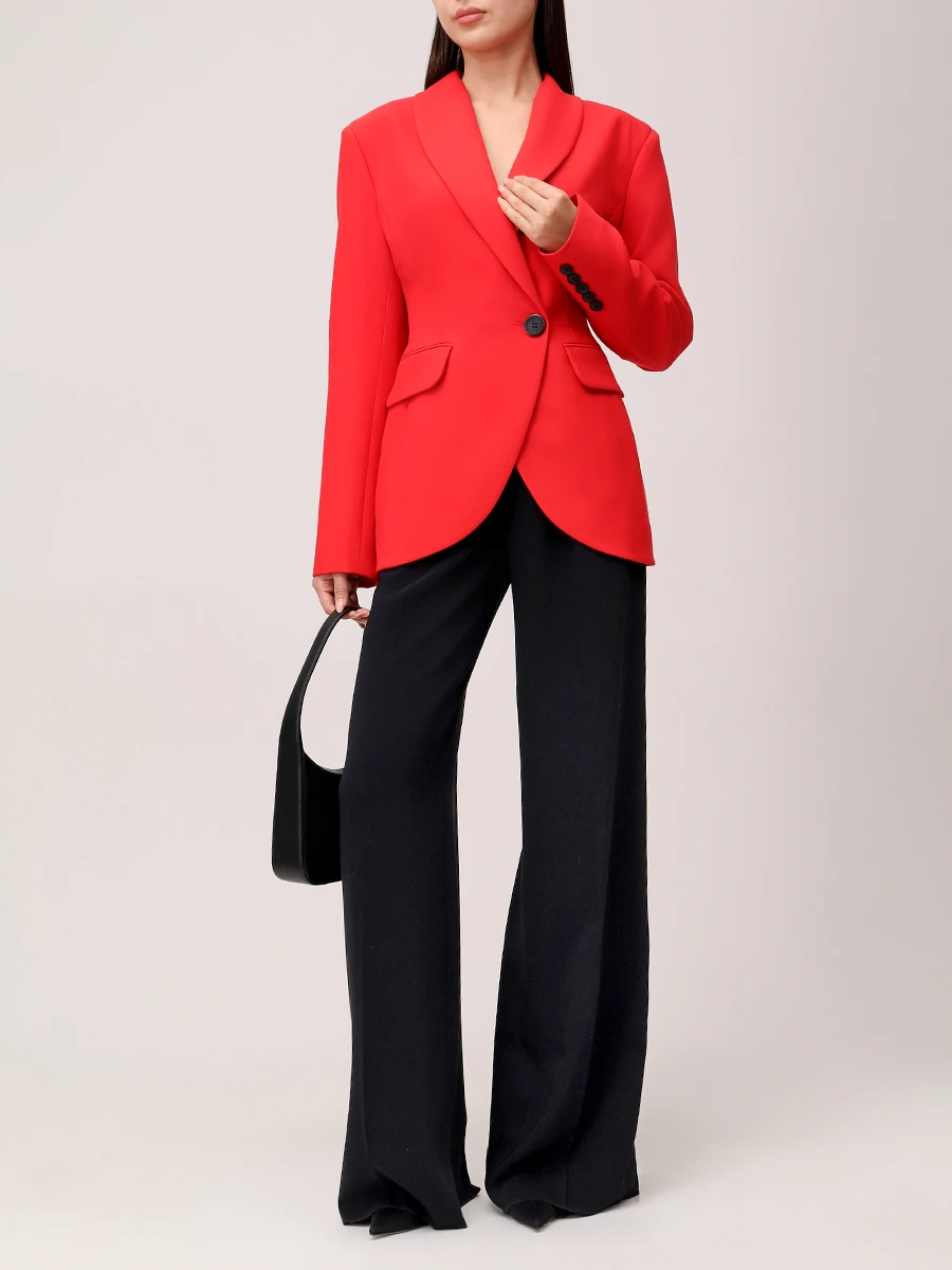 Жакет однотонный