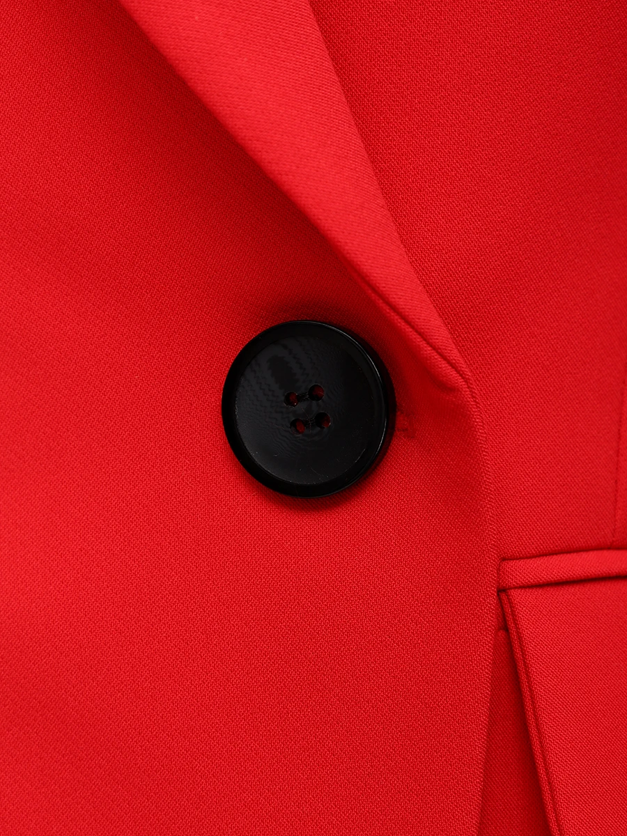 Жакет однотонный