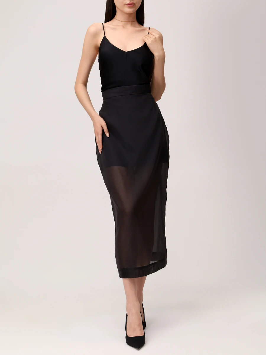 Юбка из органзы