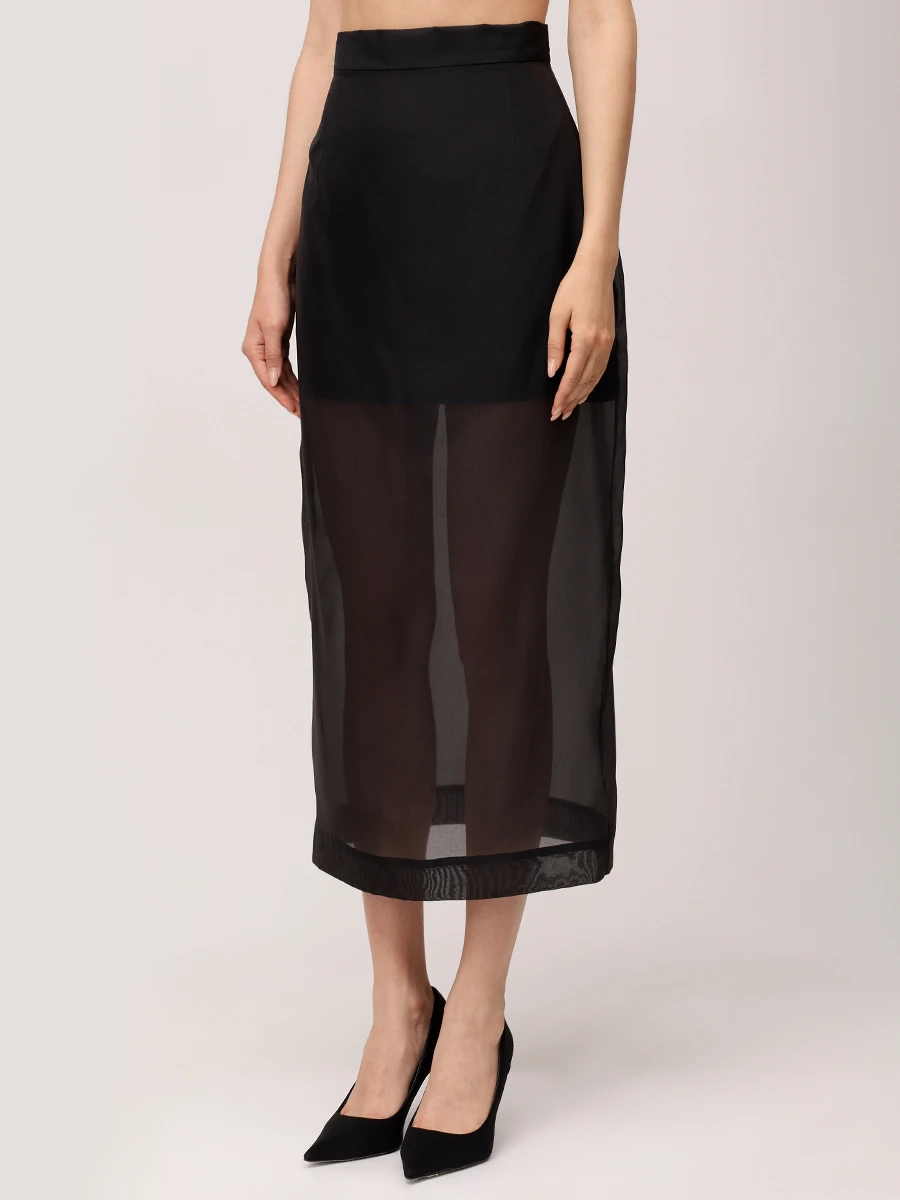 Юбка из органзы