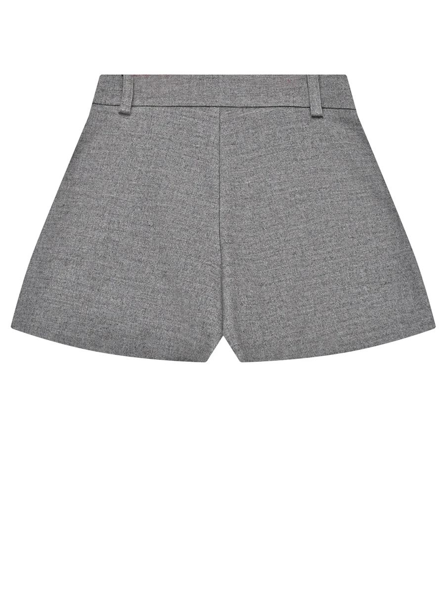 Шорты однотонные