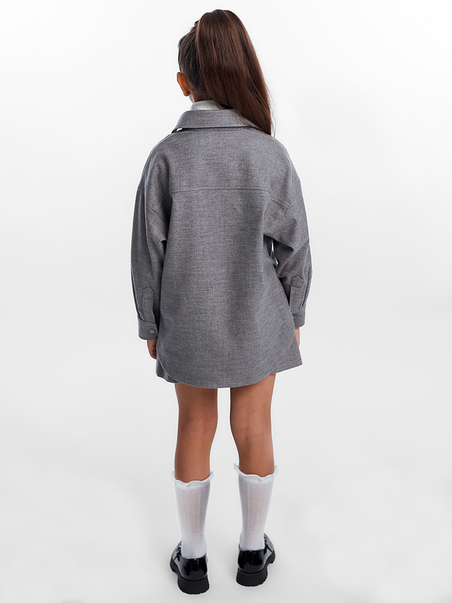 Рубашка однотонная