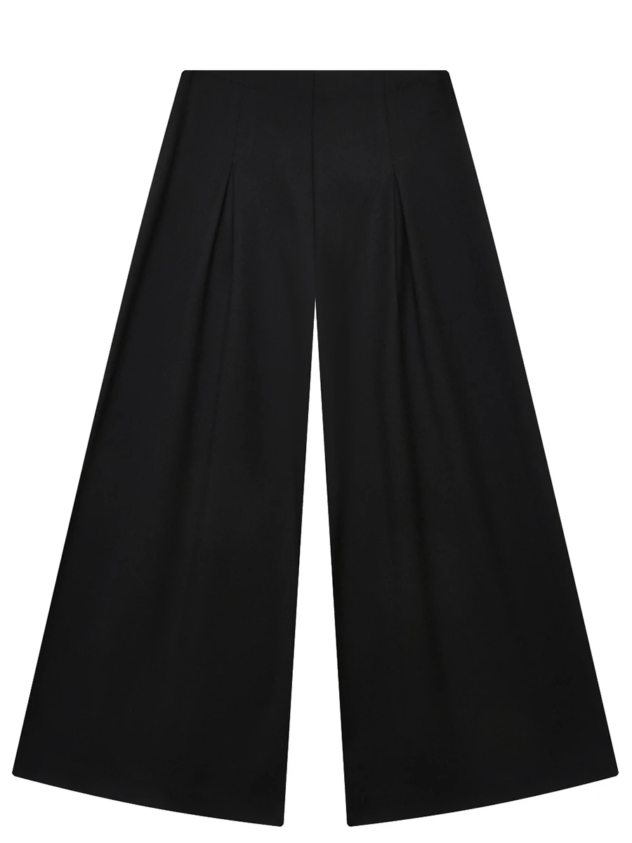 Брюки однотонные