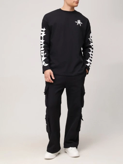 Лонгслив хлопковый AMORAL CULTURE