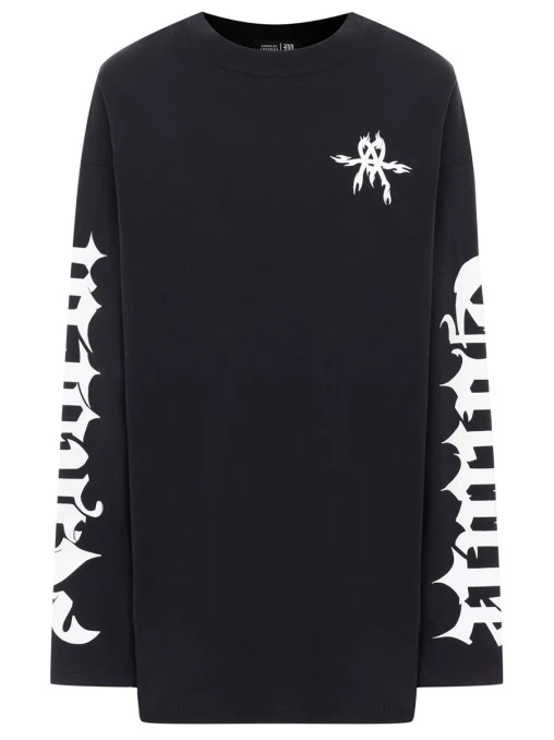 Лонгслив хлопковый AMORAL CULTURE