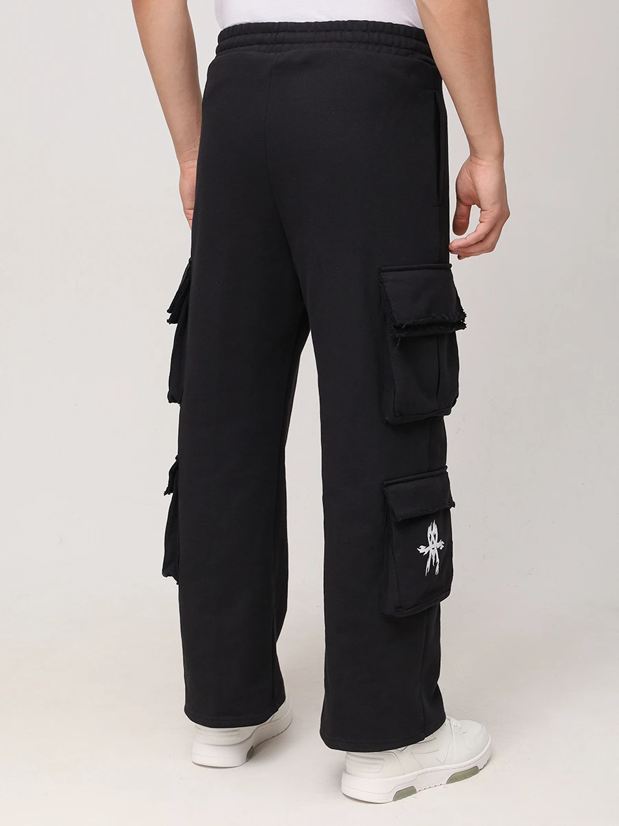 Брюки-карго хлопковые