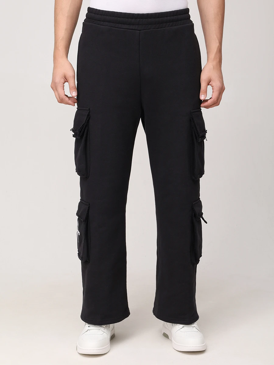 Брюки-карго хлопковые