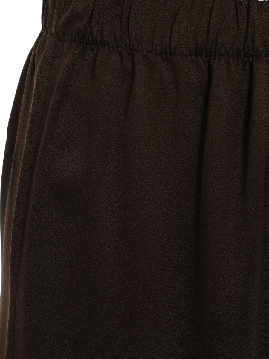 Брюки однотонные