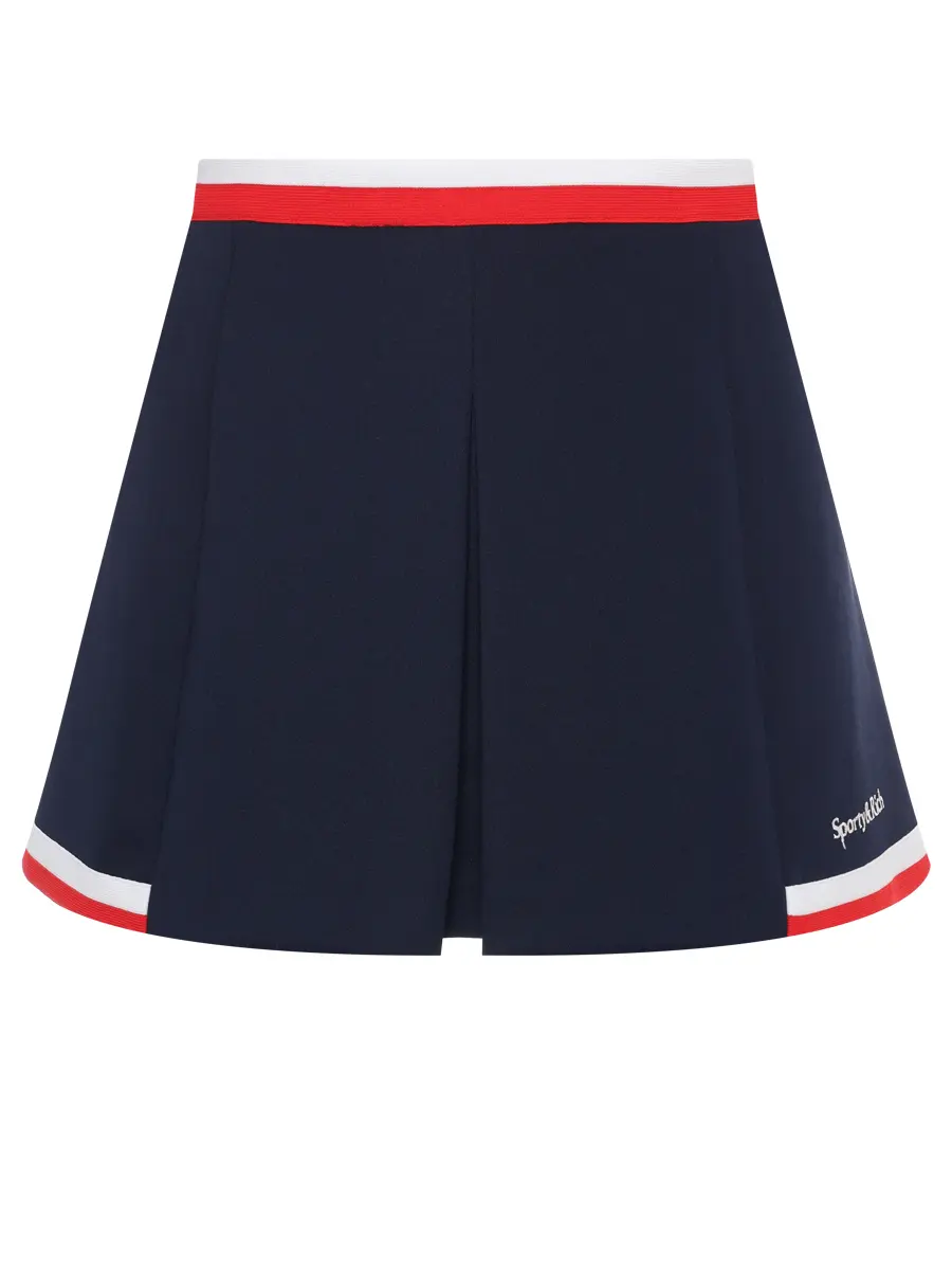 Юбка-шорты однотонная