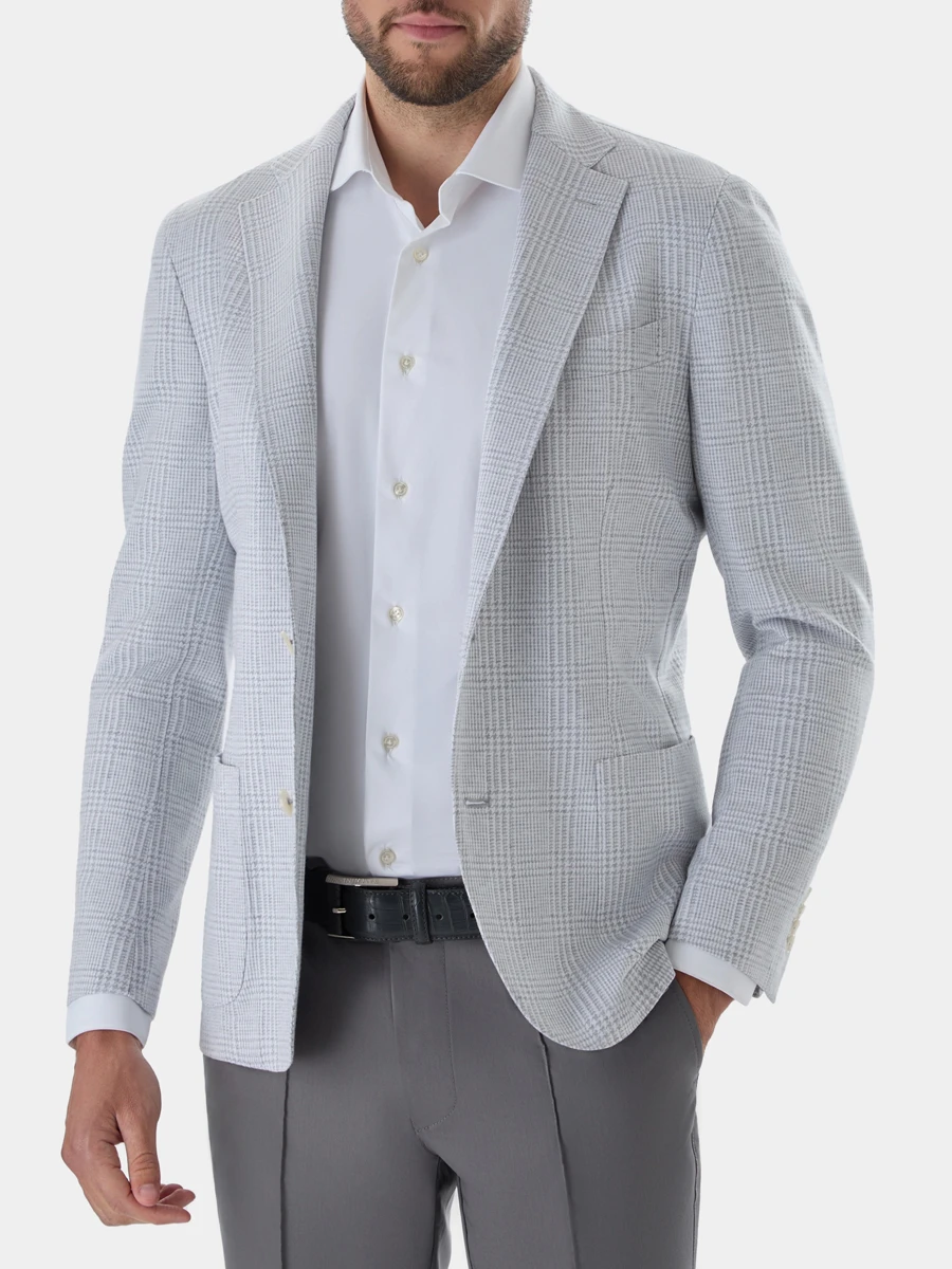 Пиджак в клетку