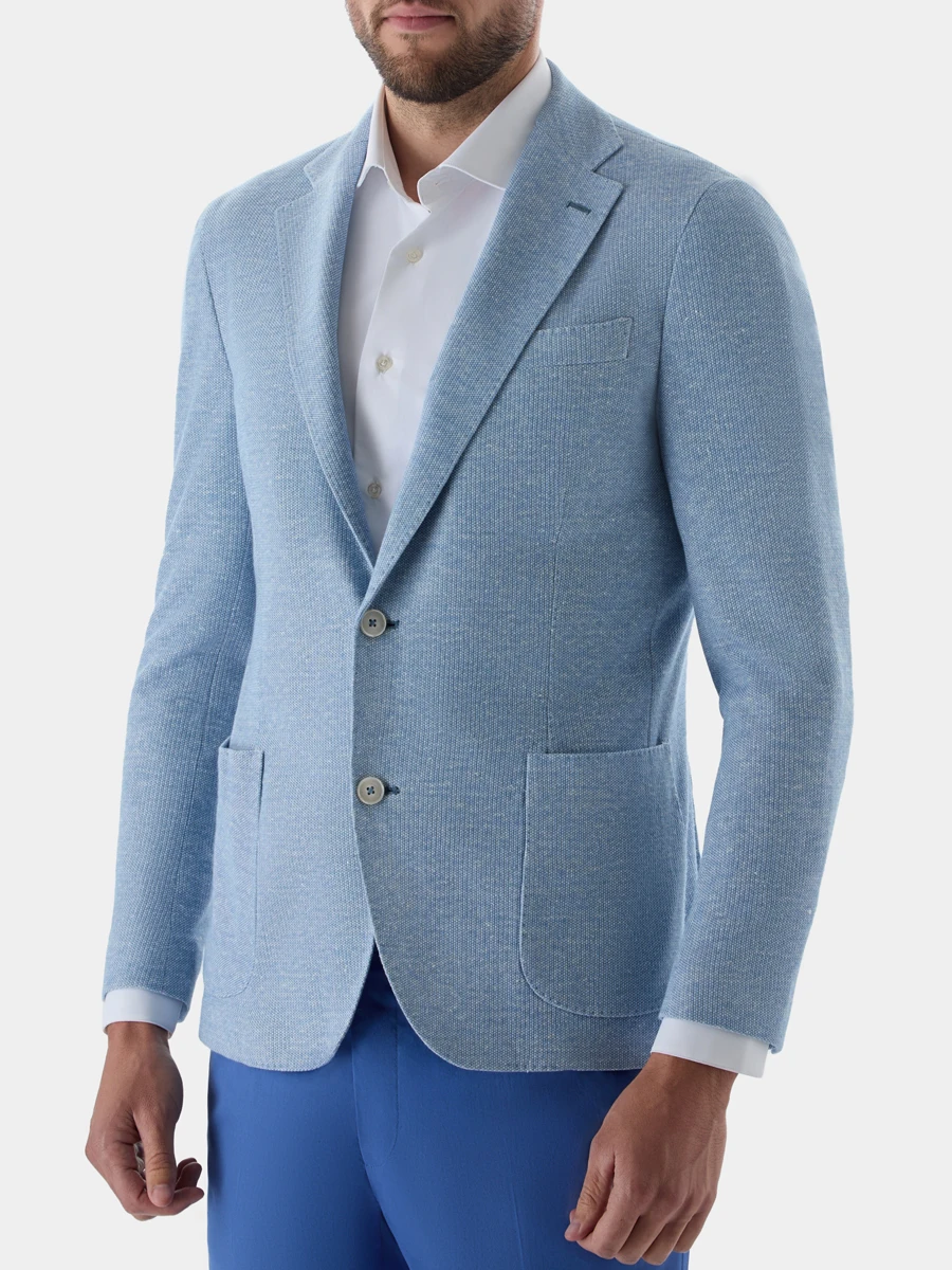 Пиджак однотонный