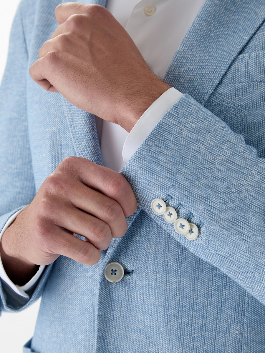 Пиджак однотонный