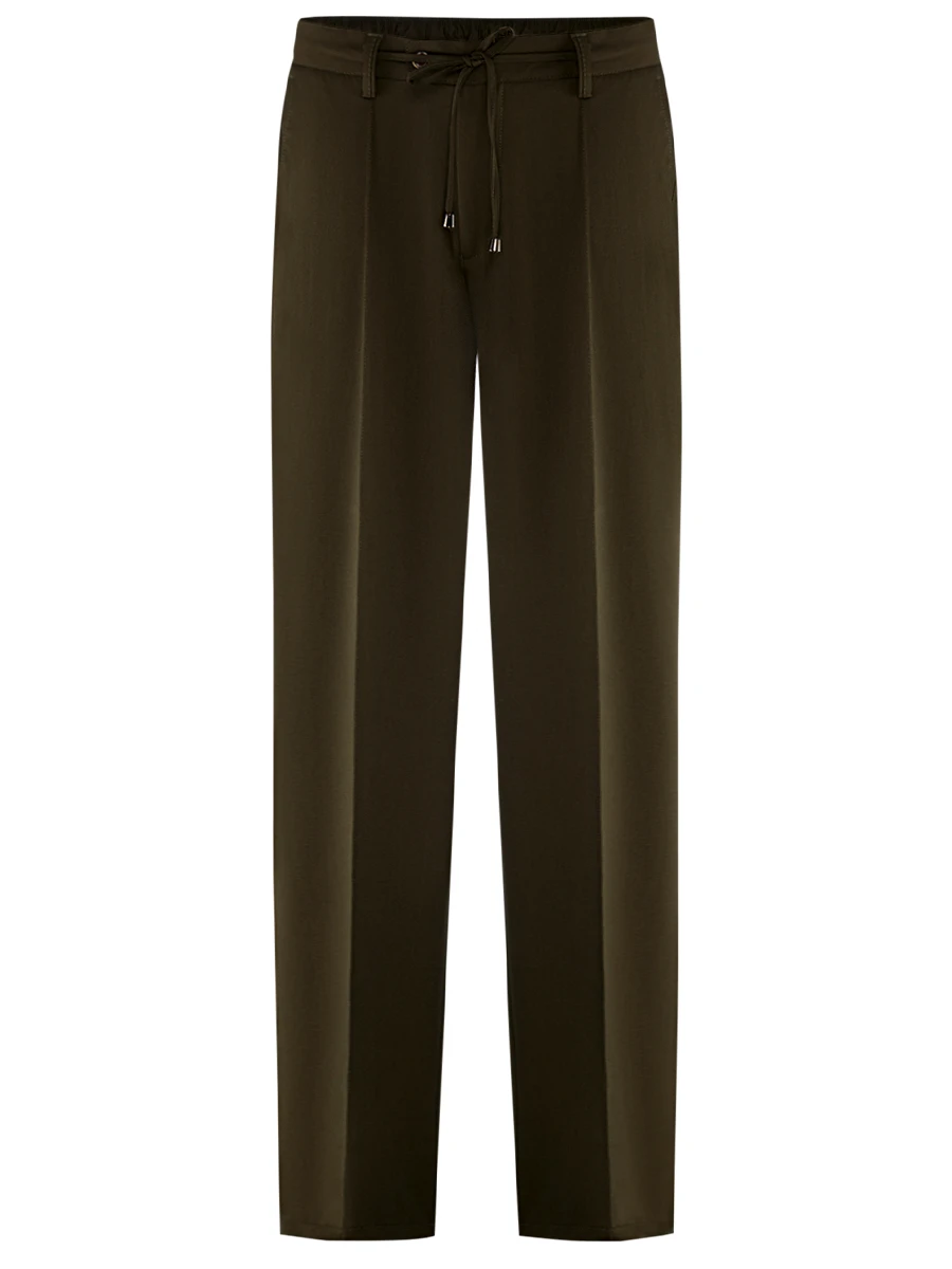 Брюки-карго однотонные