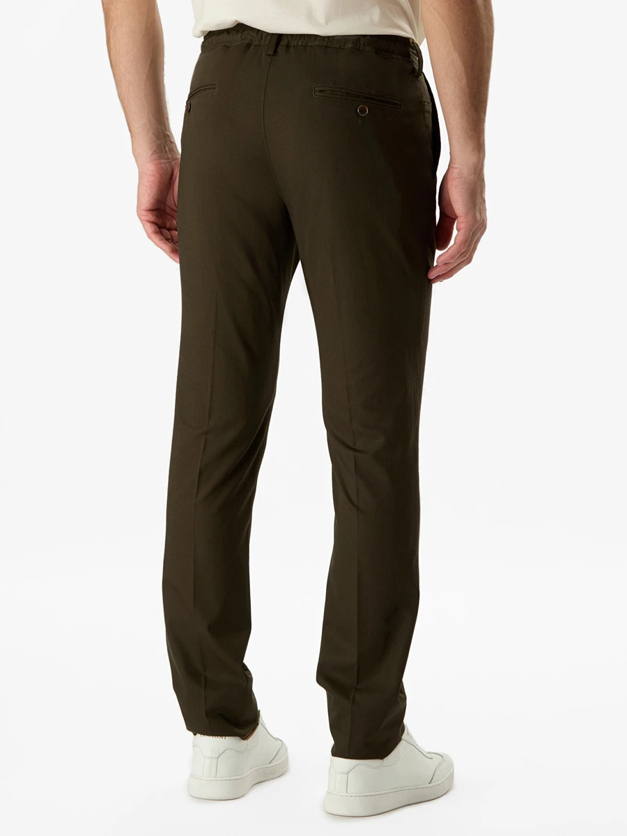 Брюки-карго однотонные