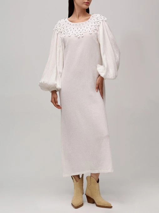 Платье хлопковое VARDOUI NAZARIAN