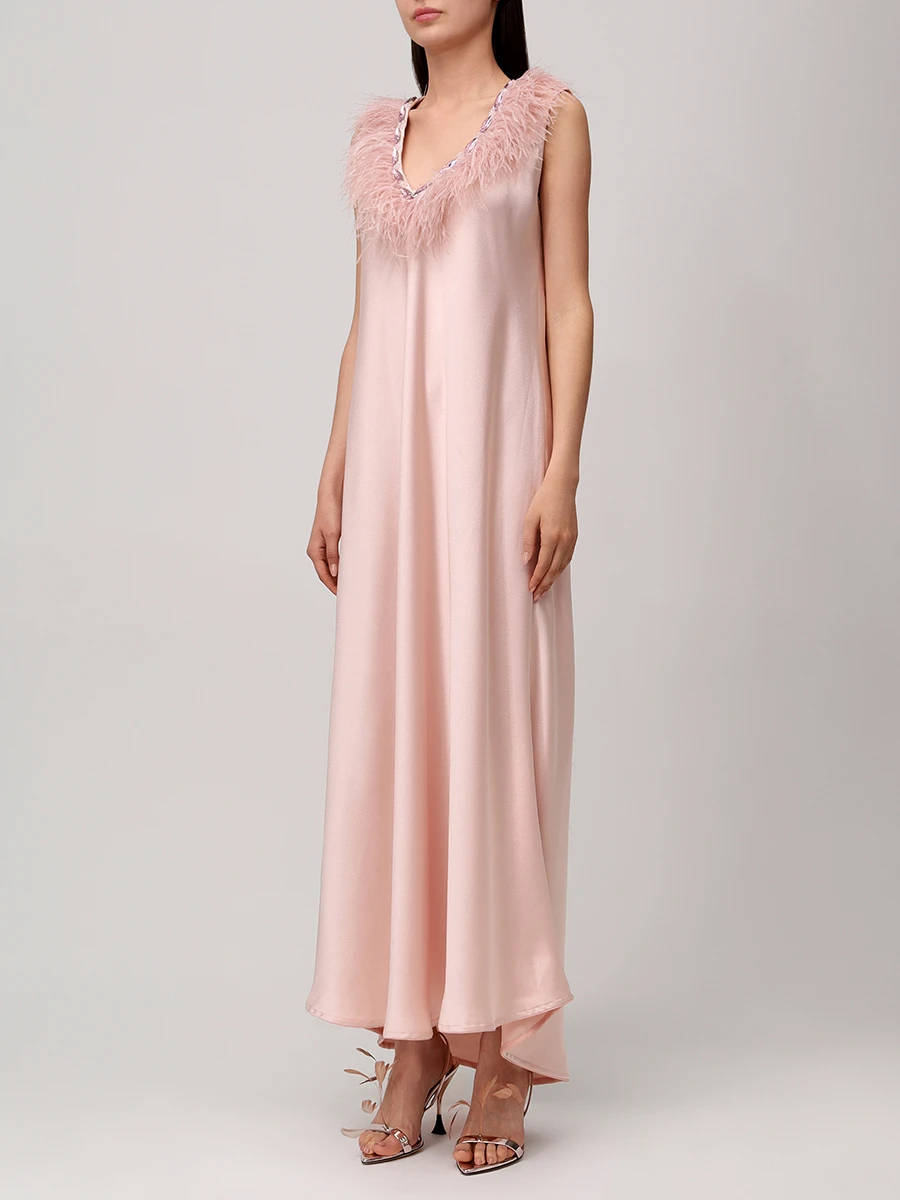 Платье из вискозы