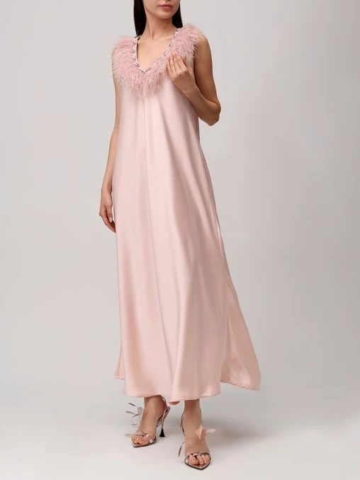 Платье из вискозы VARDOUI NAZARIAN