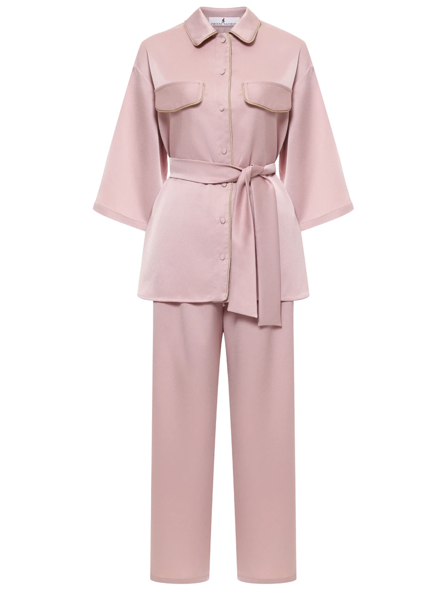 Костюм из вискозы и шелка