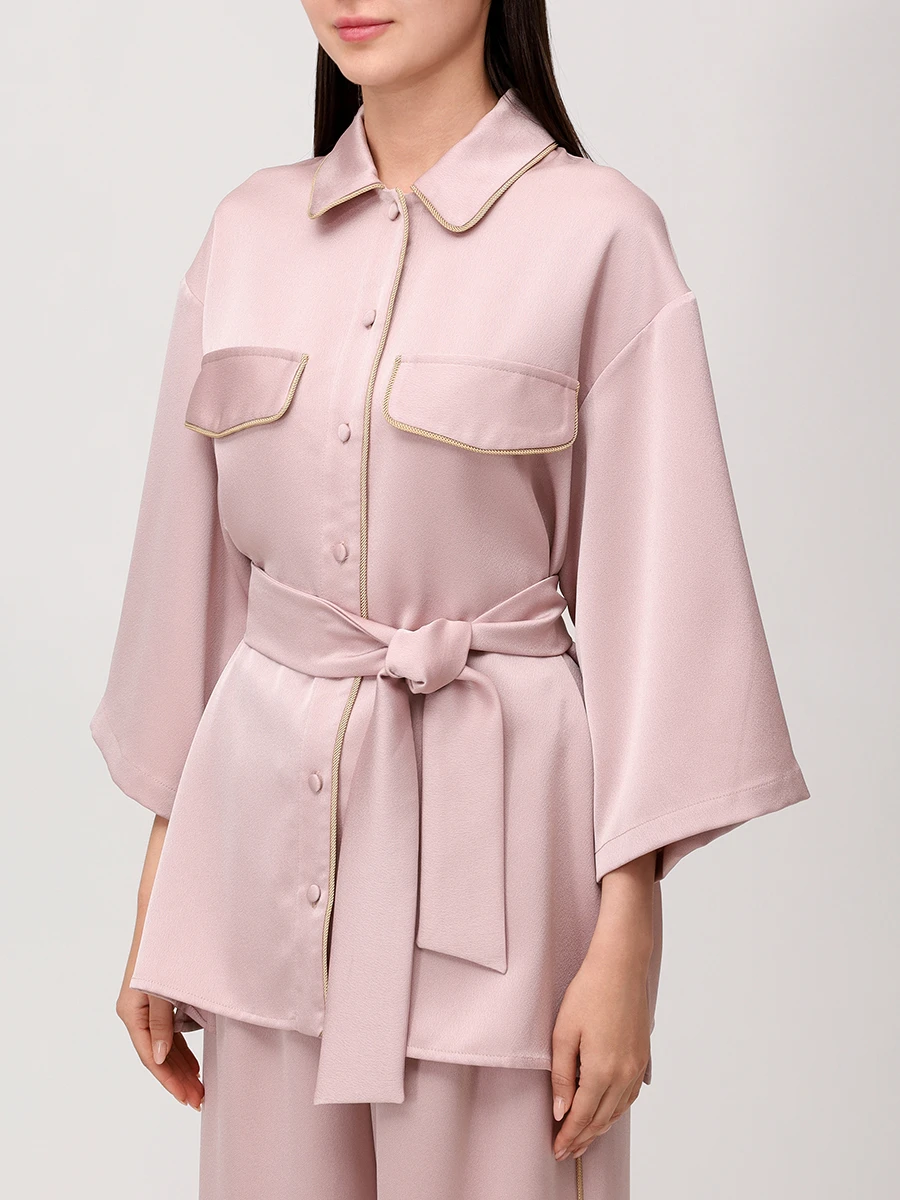 Костюм из вискозы и шелка