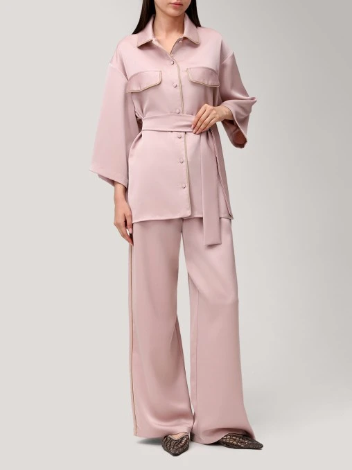 Костюм из вискозы и шелка VARDOUI NAZARIAN