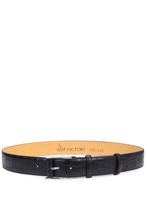Ремень из кожи крокодила SUIT FACTORY