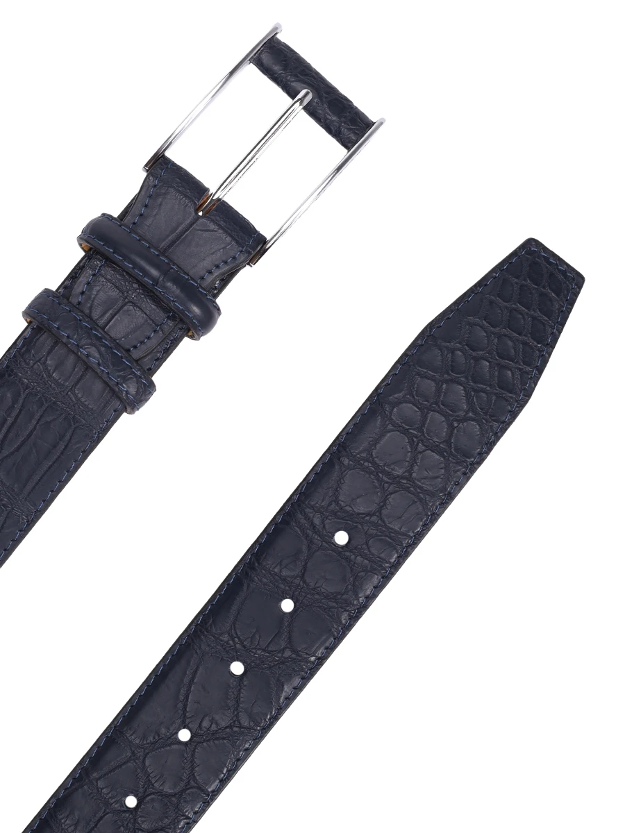 Ремень из кожи крокодила