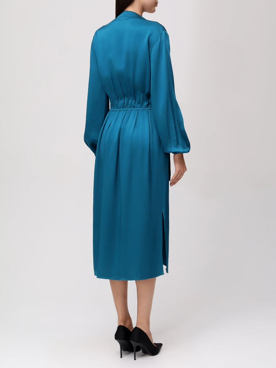 Платье шелковое