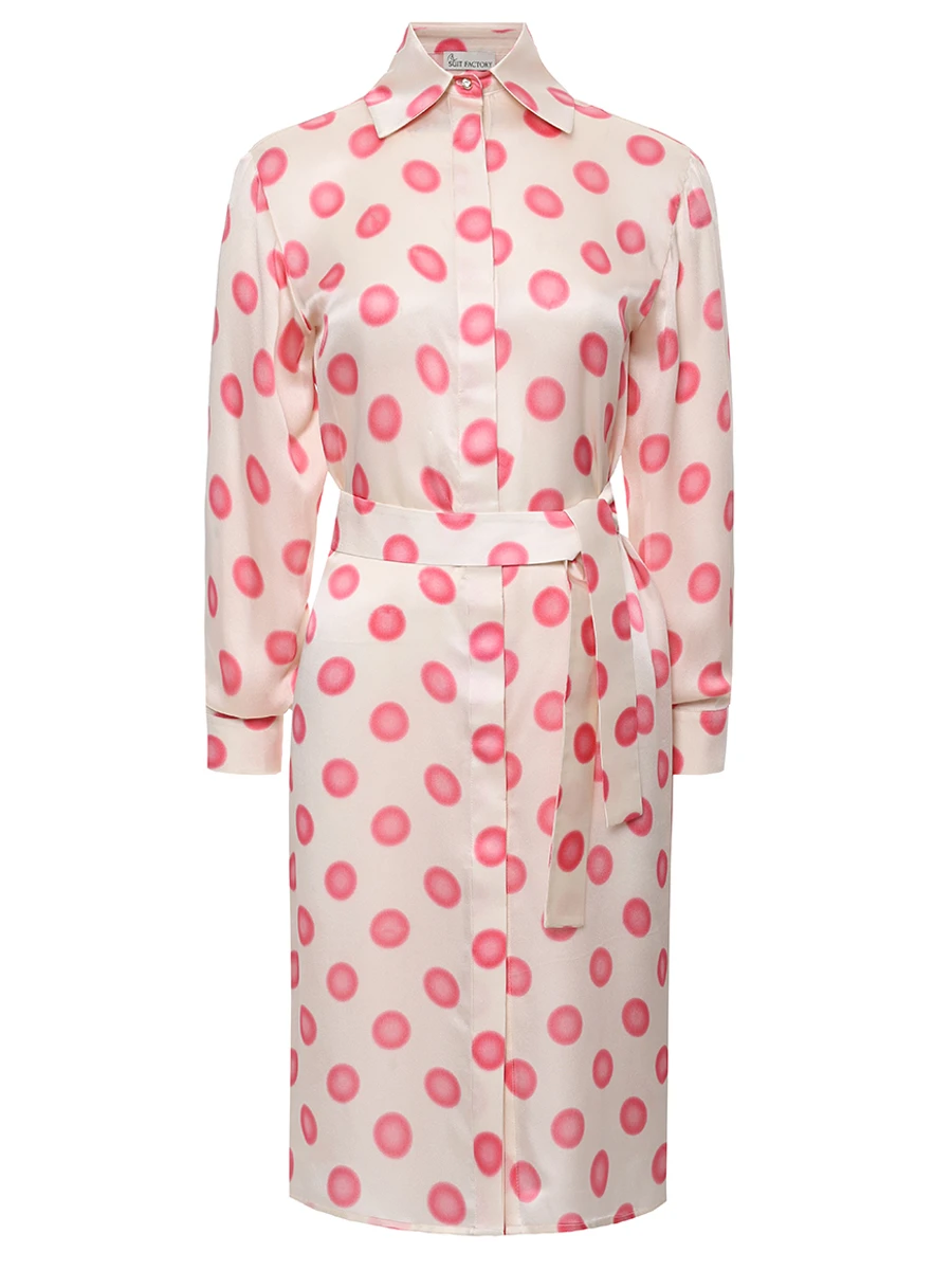 Платье шелковое