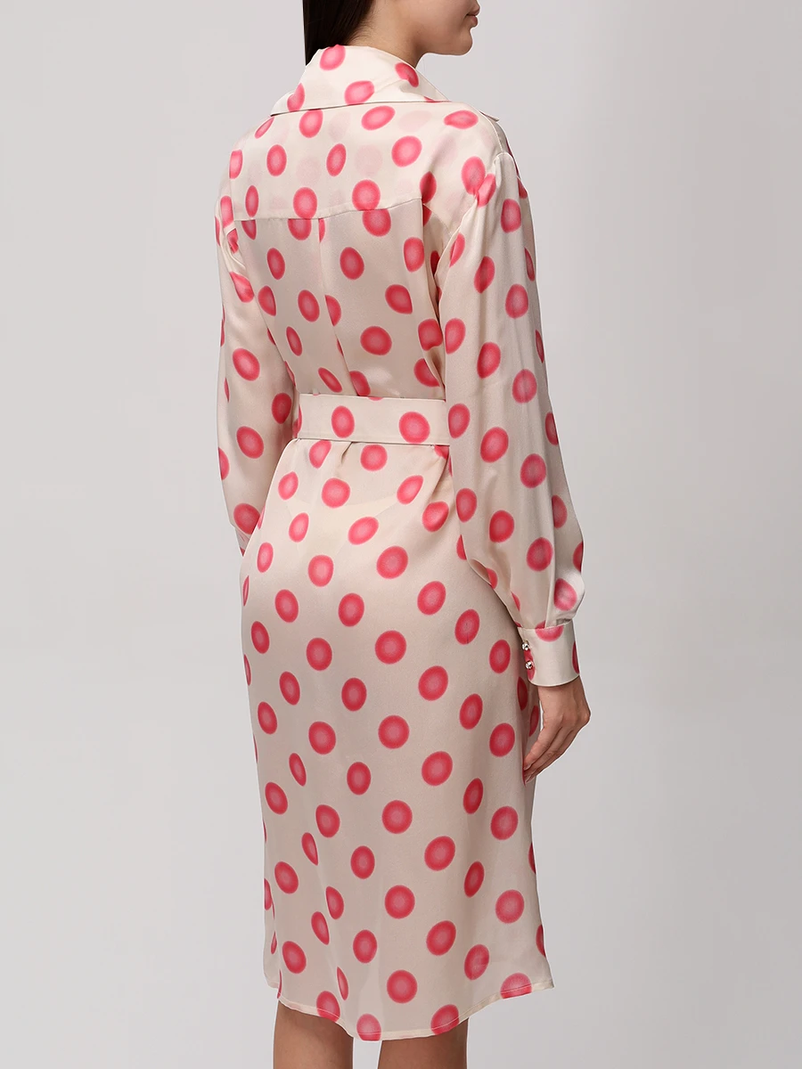 Платье шелковое