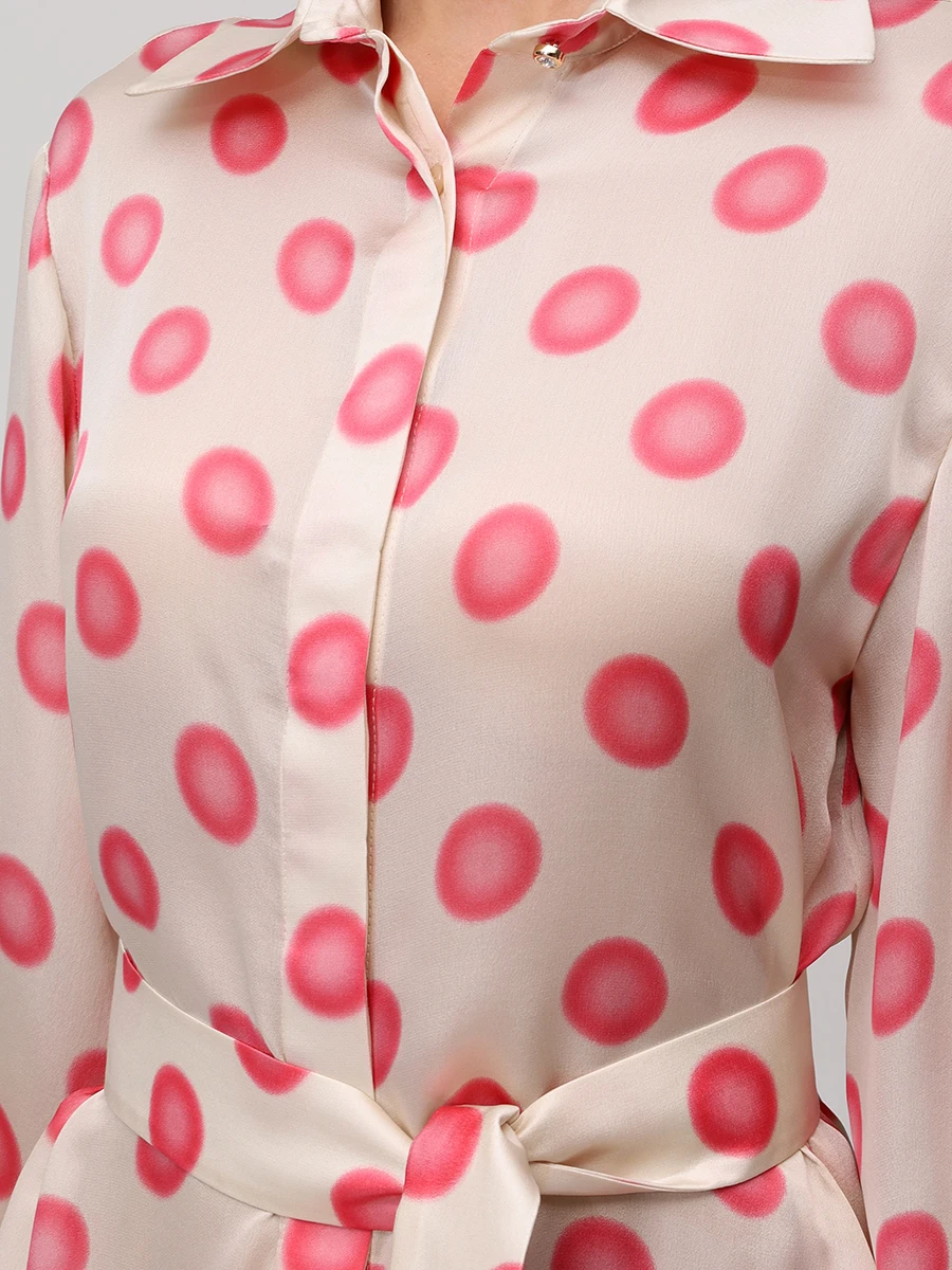 Платье шелковое