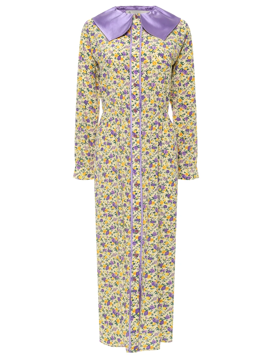 Платье шелковое