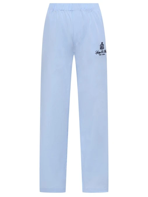 Брюки хлопковые SPORTY & RICH