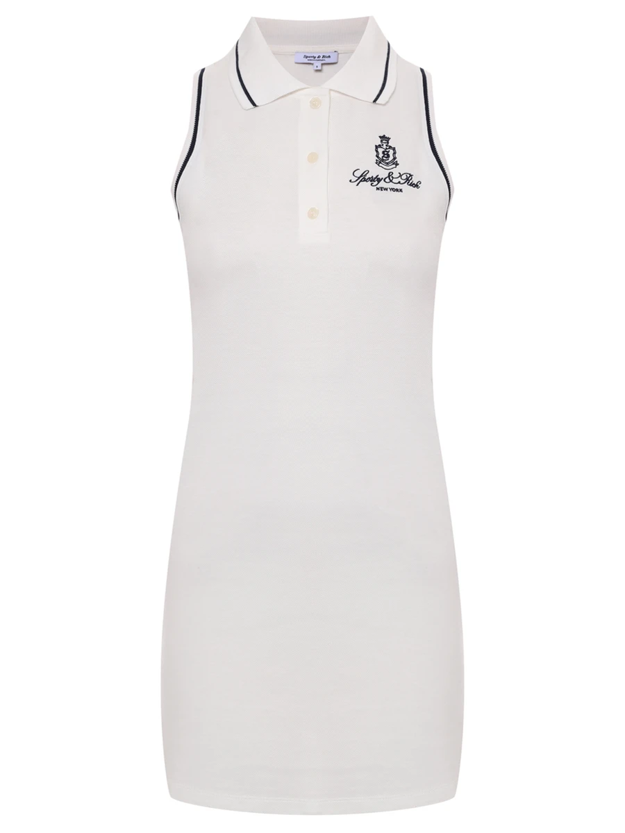 Платье-поло хлопковое