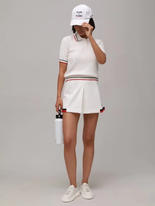 Поло из вискозы SPORTY & RICH