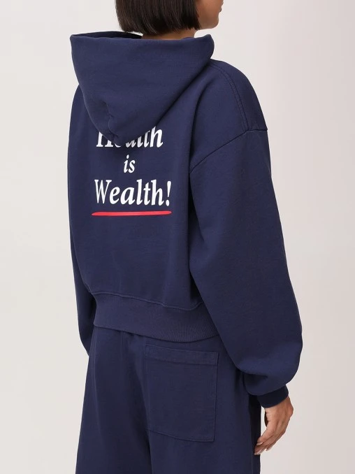 Худи хлопковое SPORTY & RICH